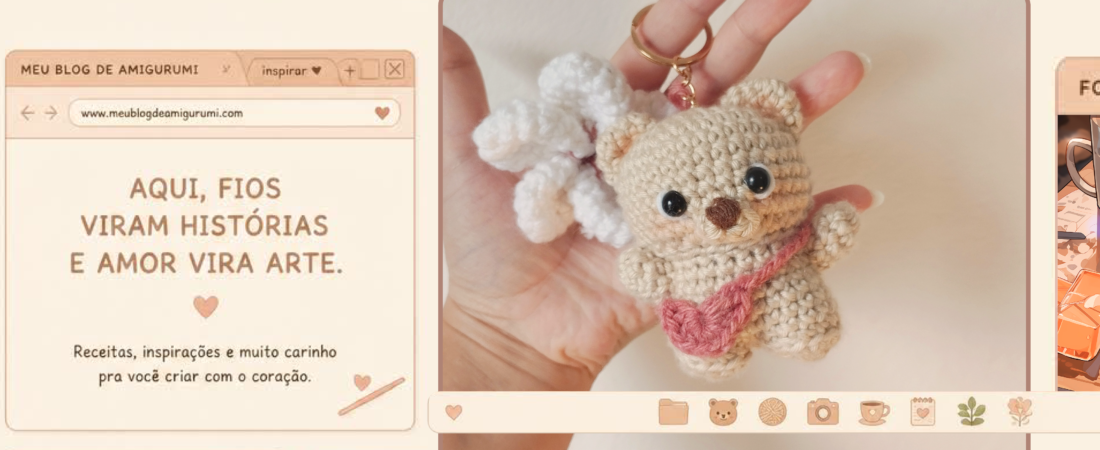 Ponto do Amigurumi: Dicas, receitas e inspiração para iniciantes