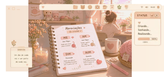 Como Fazer Amigurumi: O Que Significa MR, AM, DIM e AUM no Crochê? 🧶