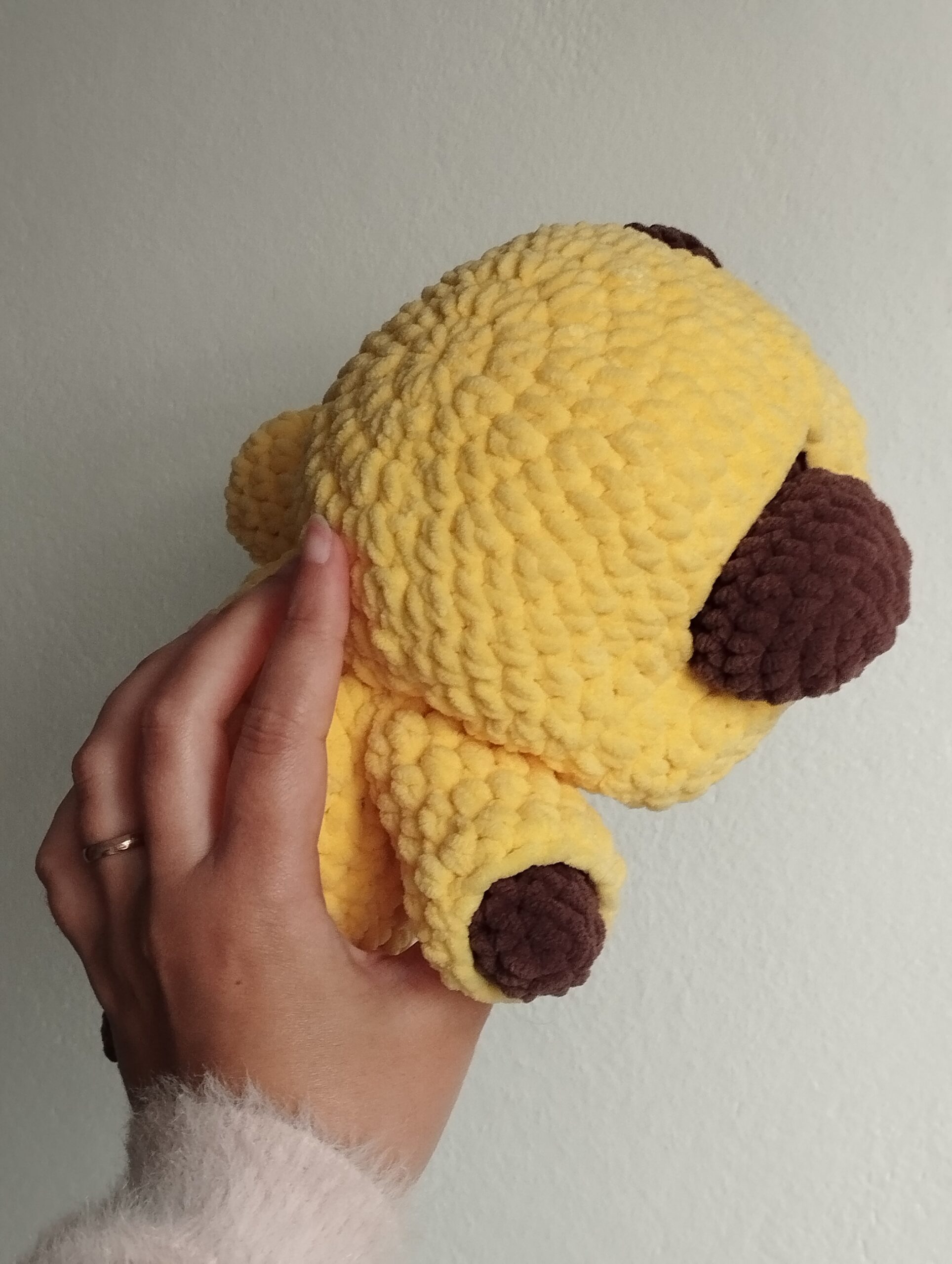 Bear in a Raincoat Amigurumi Pattern 🐻☔| 🇧🇷 PT-BR | 🇺🇸 EN-US | Easy Crochet PDF Pattern - Imagem 6
