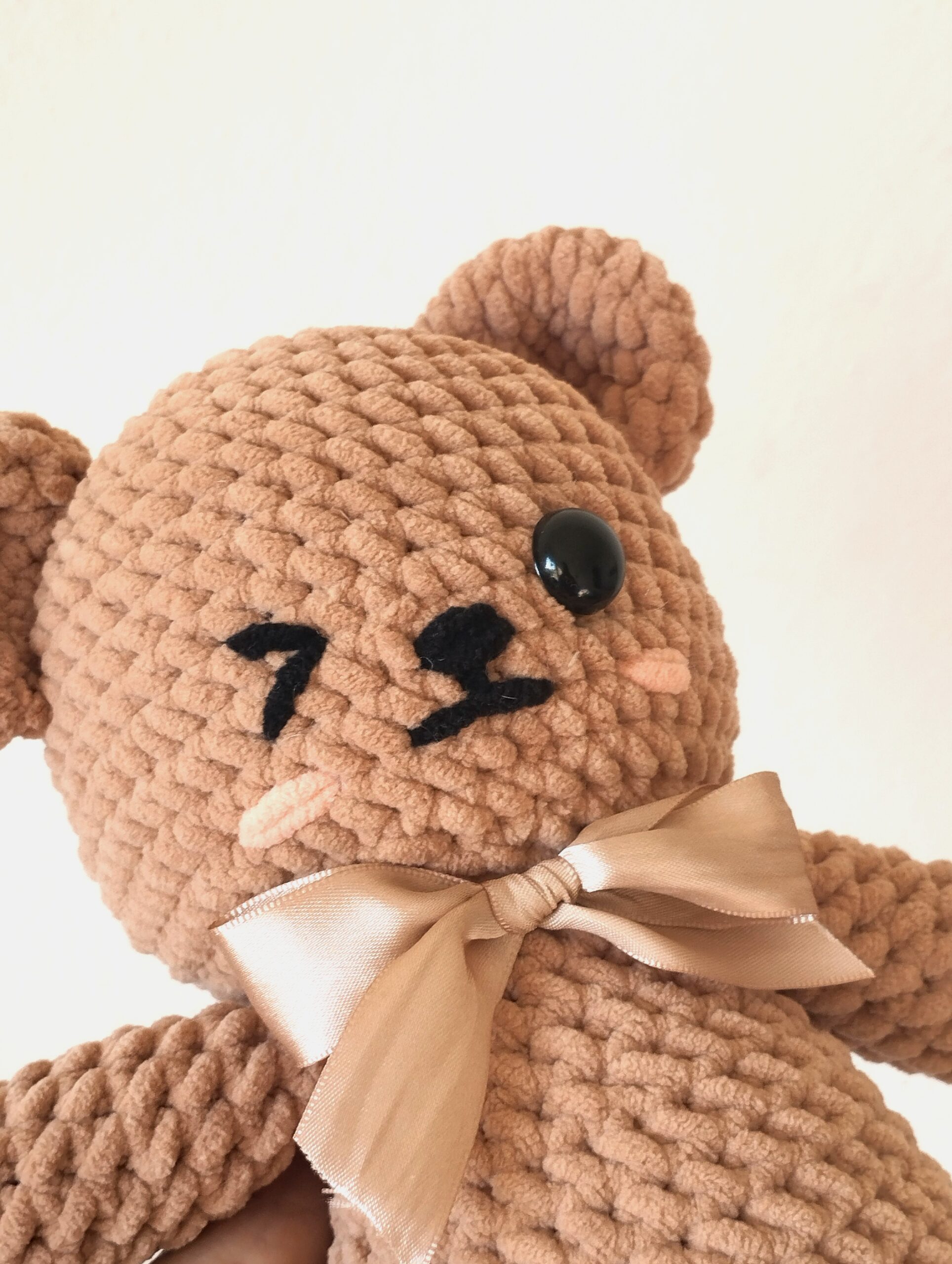 Cutie Bear Amigurumi Pattern | 🇧🇷 PT-BR | 🇺🇸 EN-US | Easy Crochet PDF Pattern - Imagem 2